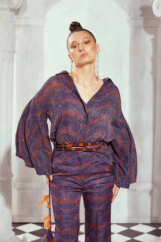 Overtine Greek Art Print Balloon Top